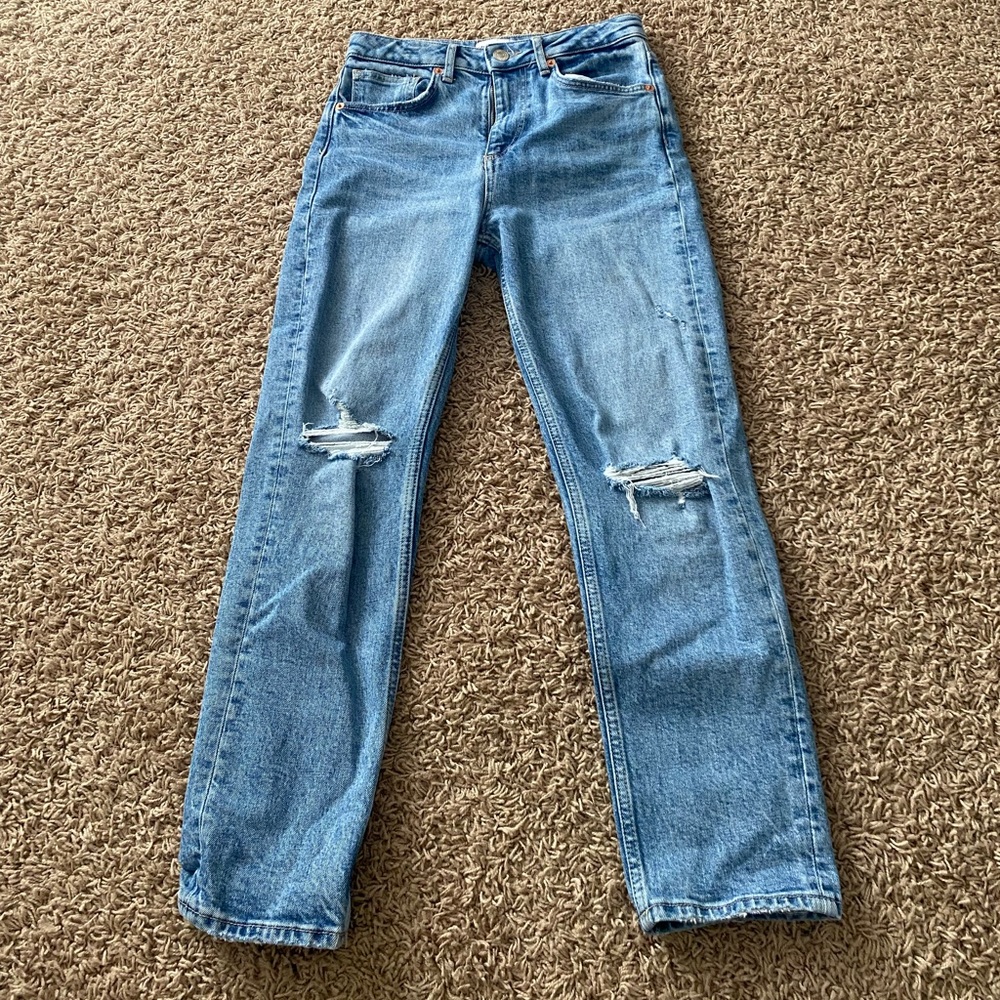 Zara straight leg jeans